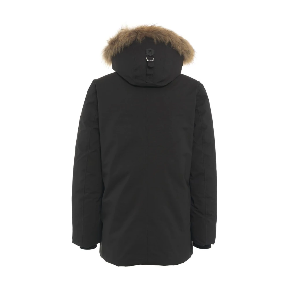 Mackage Zwarte Parka 'Edward' Winterjas Black Heren