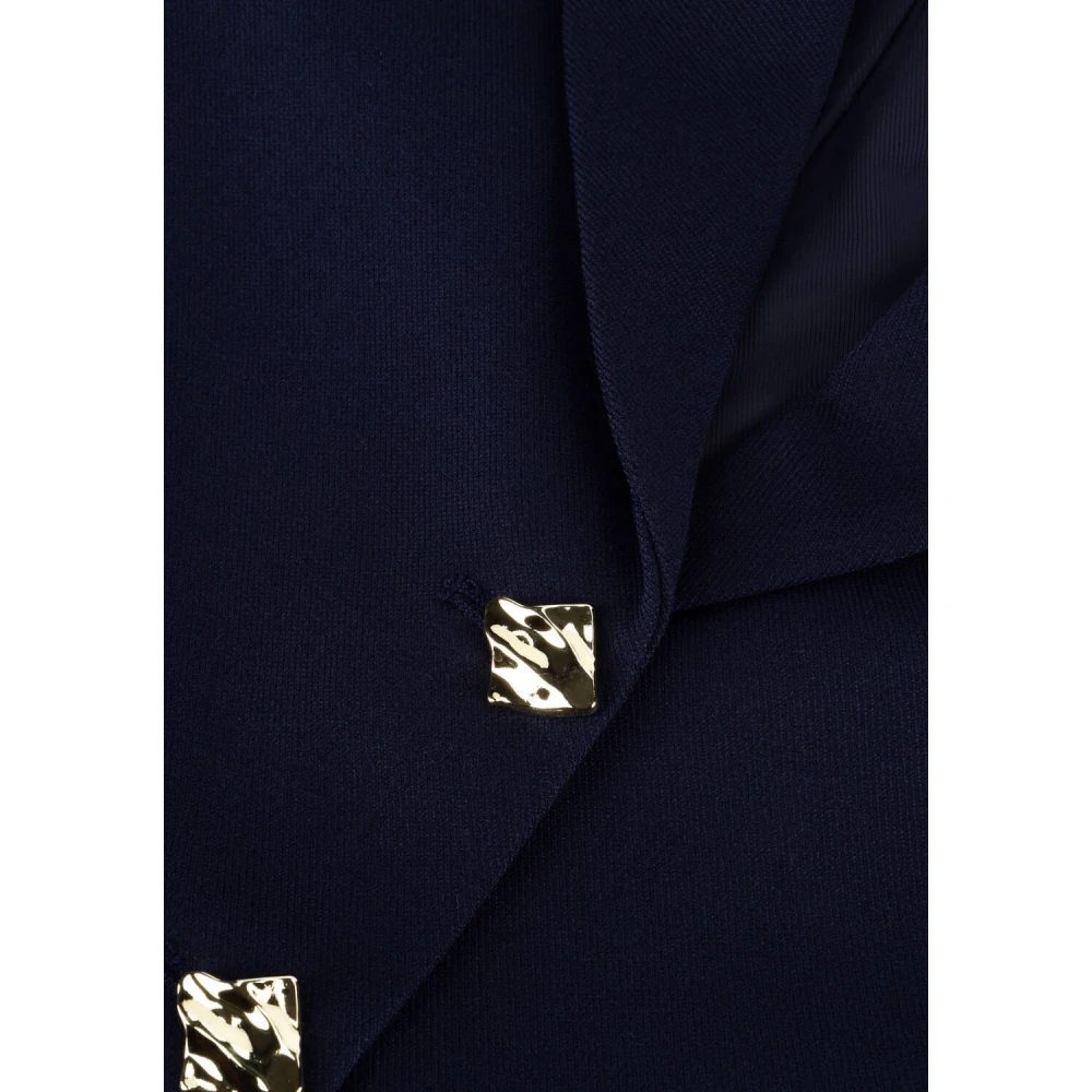 Notre-v Navy Blazer Na-Elai Blue Dames