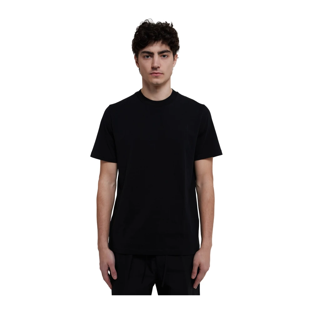 Jil Sander Mannelijk Zwart Tops Heren, M, Katoen, Katoenen T-Shirt