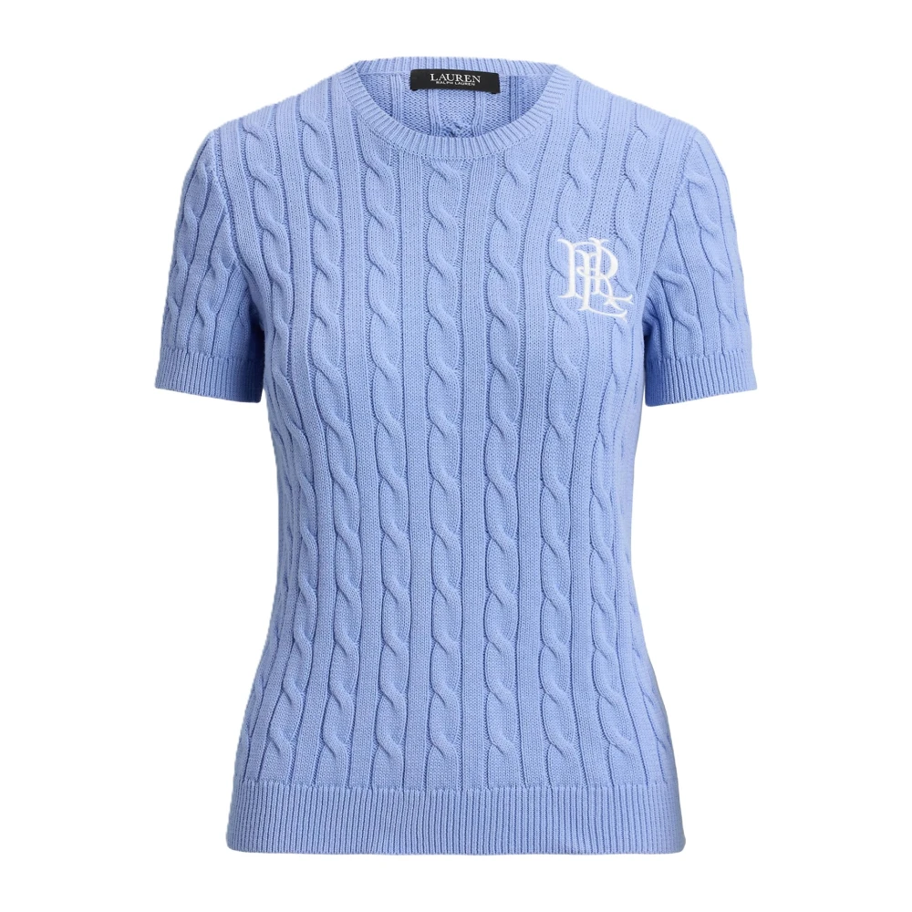Ralph Lauren Donna Blu Maglie, M, New,