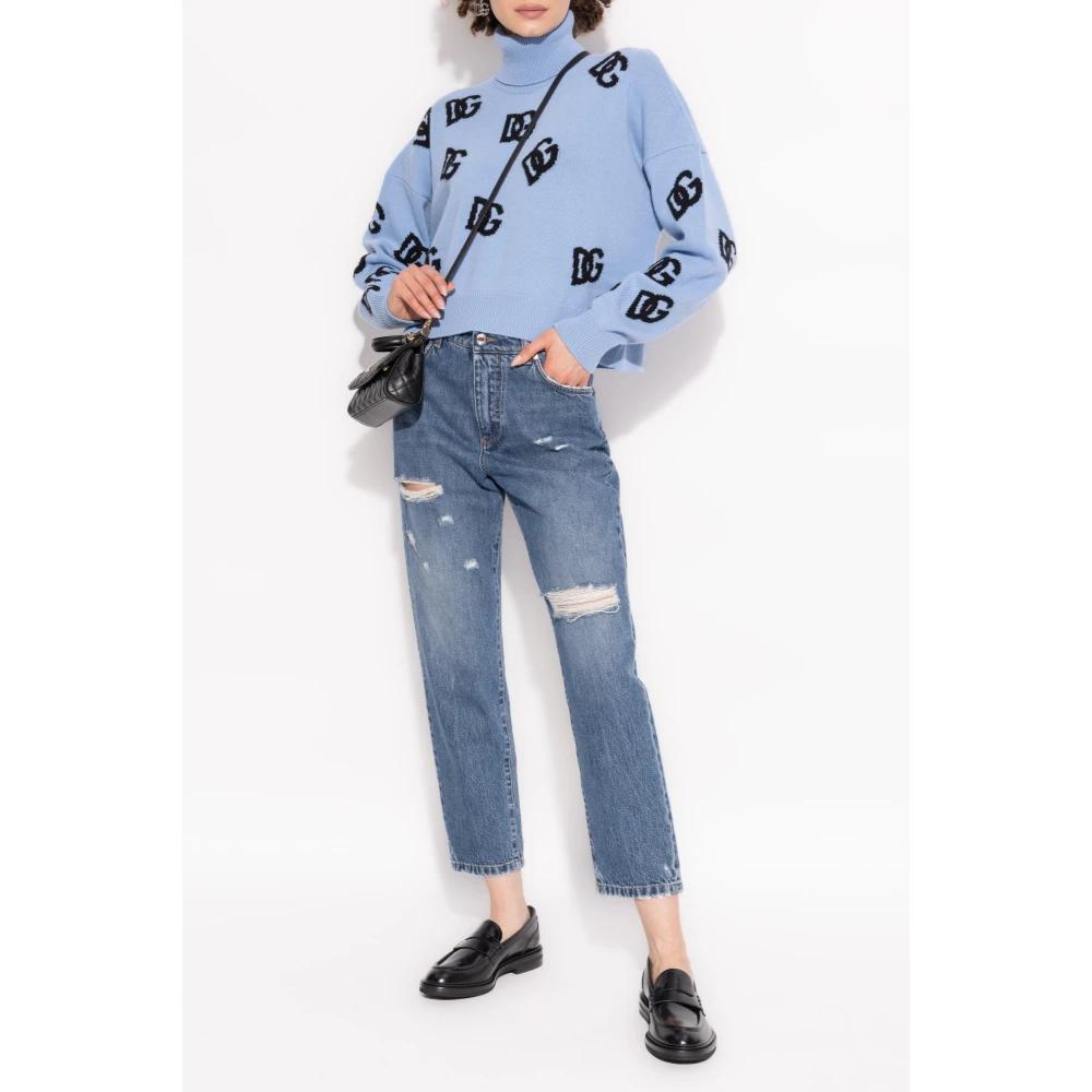 Dolce & Gabbana Jeans met zakken Blue Dames