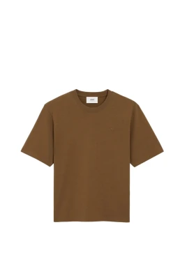 Brun Bomull T-shirt med Monogram