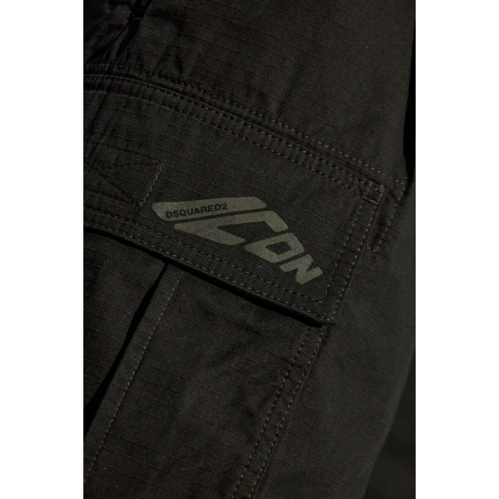 Dsquared2 Logo shorts Black Heren