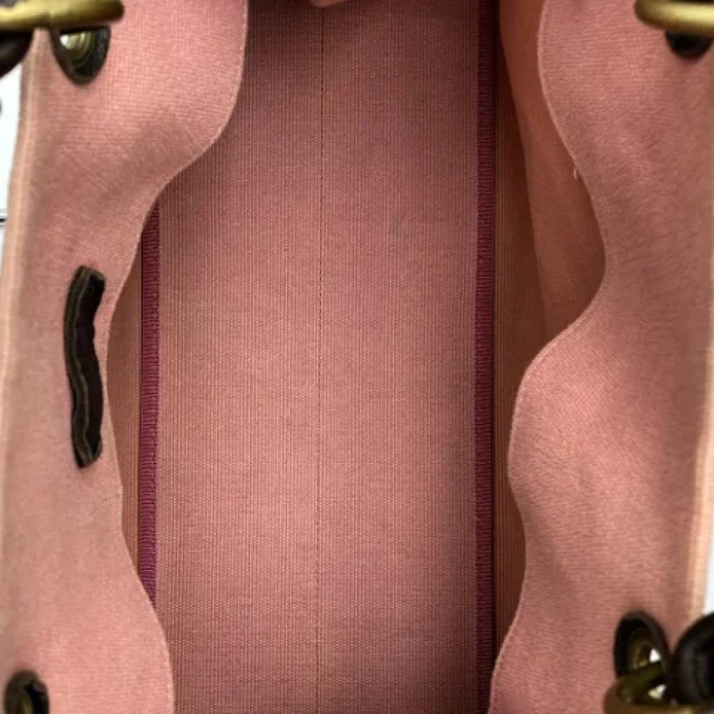 Bottega Veneta Vintage Pre-owned Fabric totes Pink Dames
