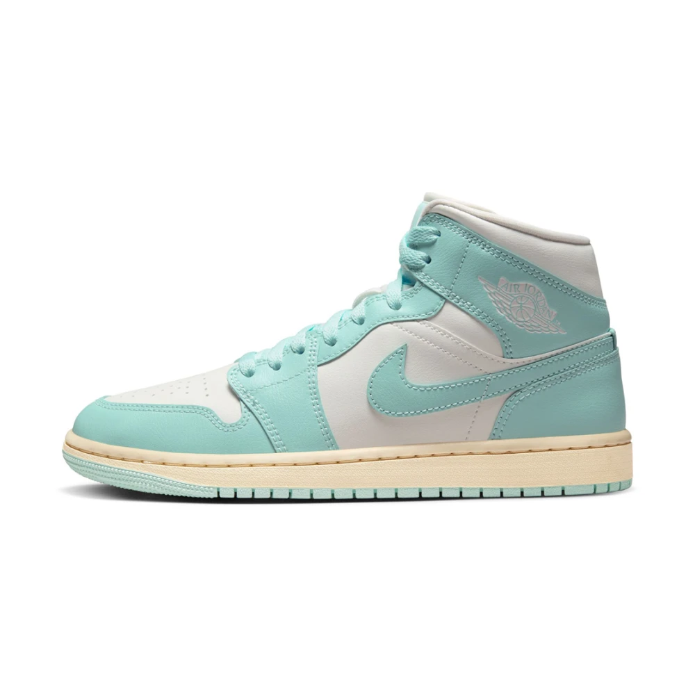 Jordan Blue Trainers, Female, 6 Uk, Dusty Peach Air Mid Trainers