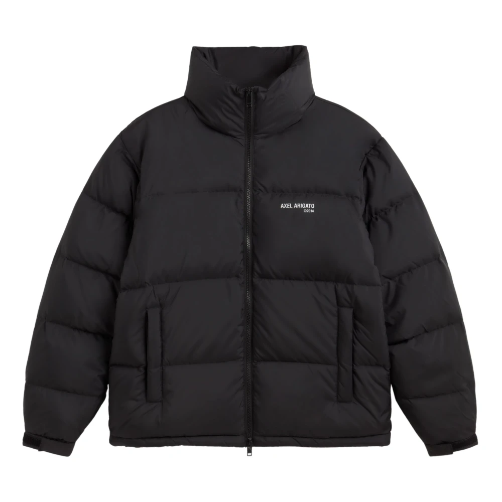 Axel Arigato Winter Puffer Jas met Ritssluiting Black Heren