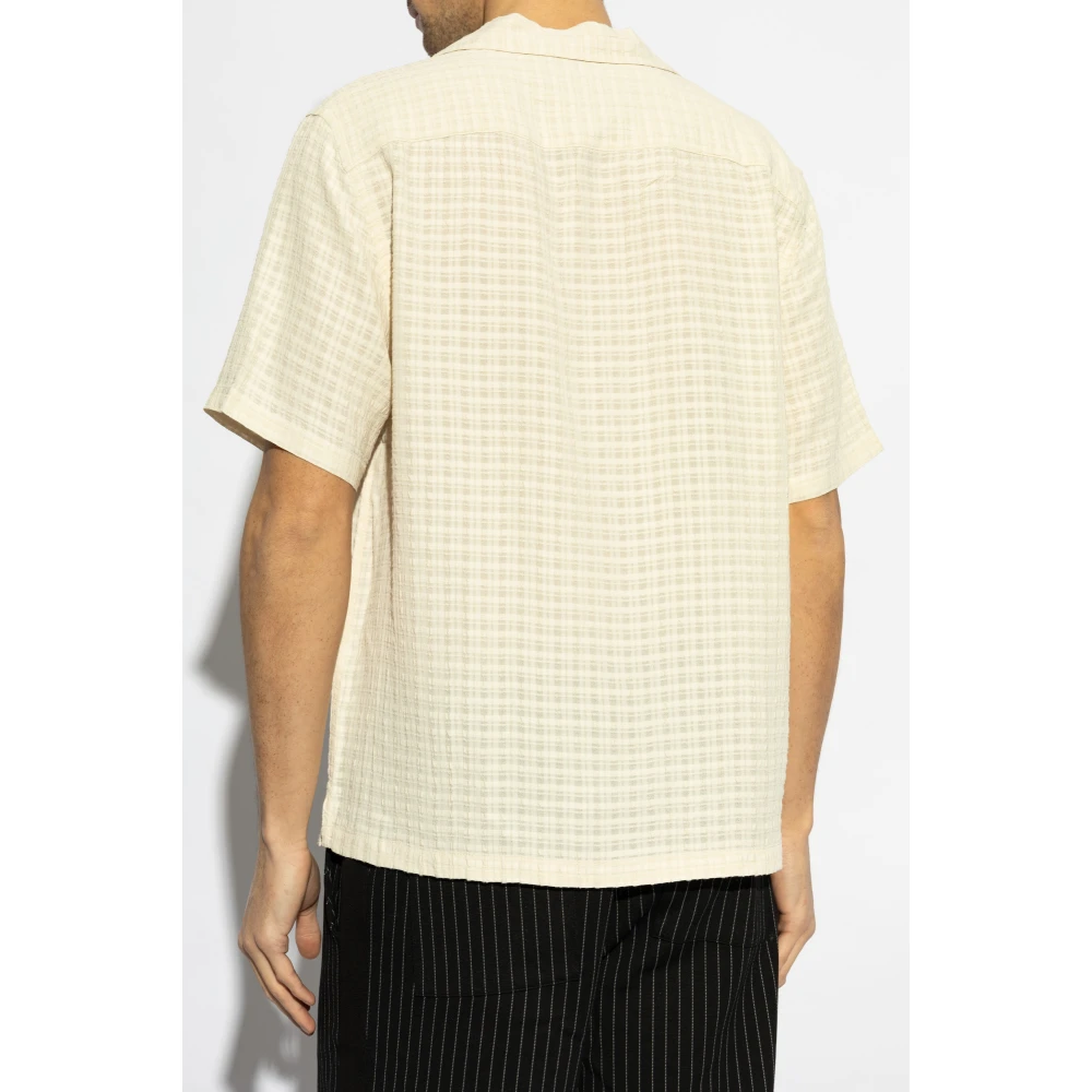 AllSaints Madin Shirt Beige Heren