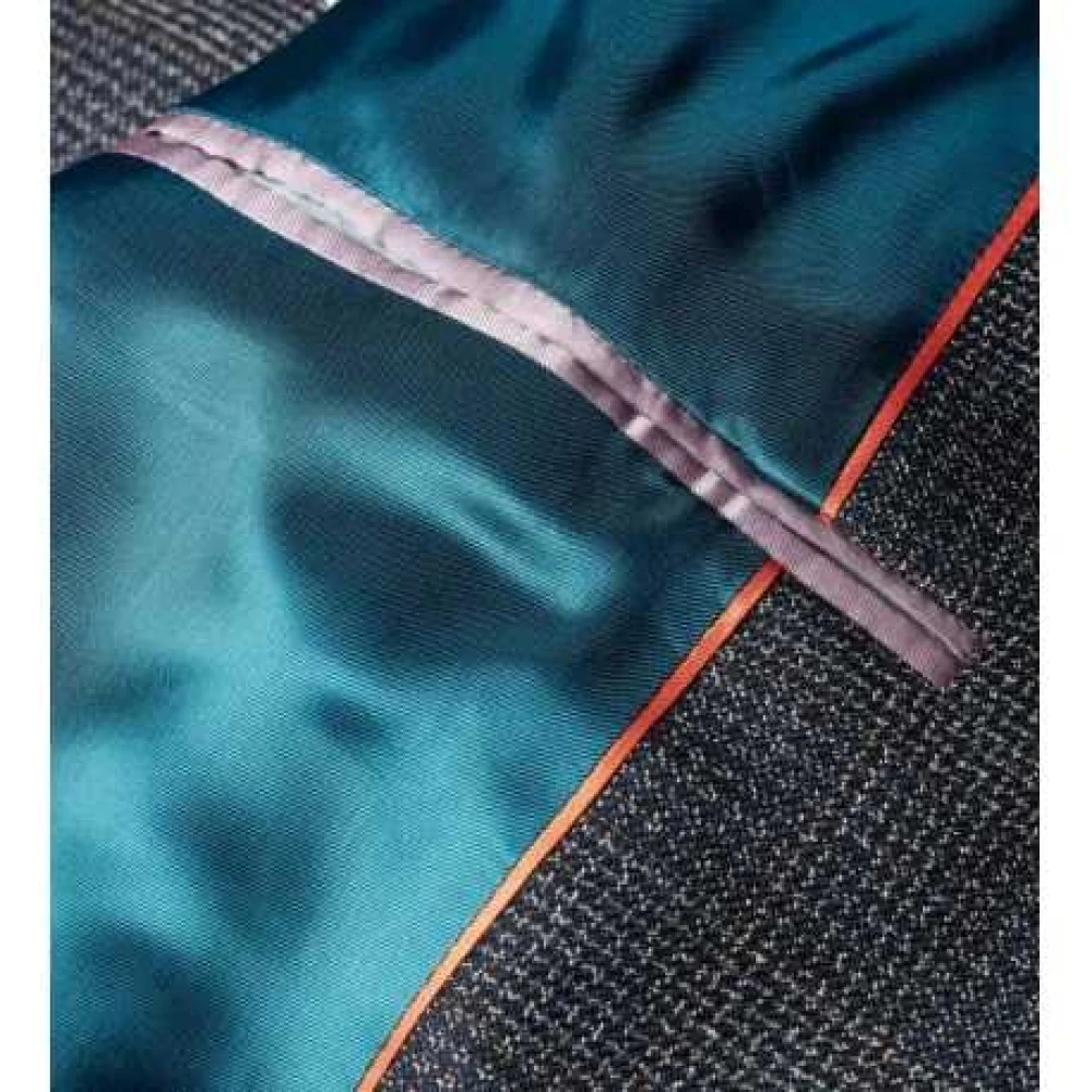 Paul Smith Bruin Blauw Wit Geruit Blazer Blue Heren