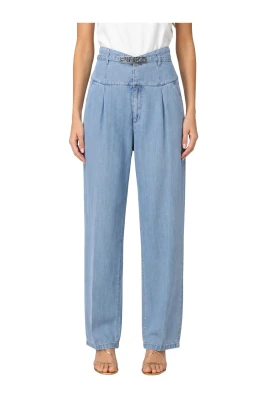 Ariel Bustier Twill Jeans