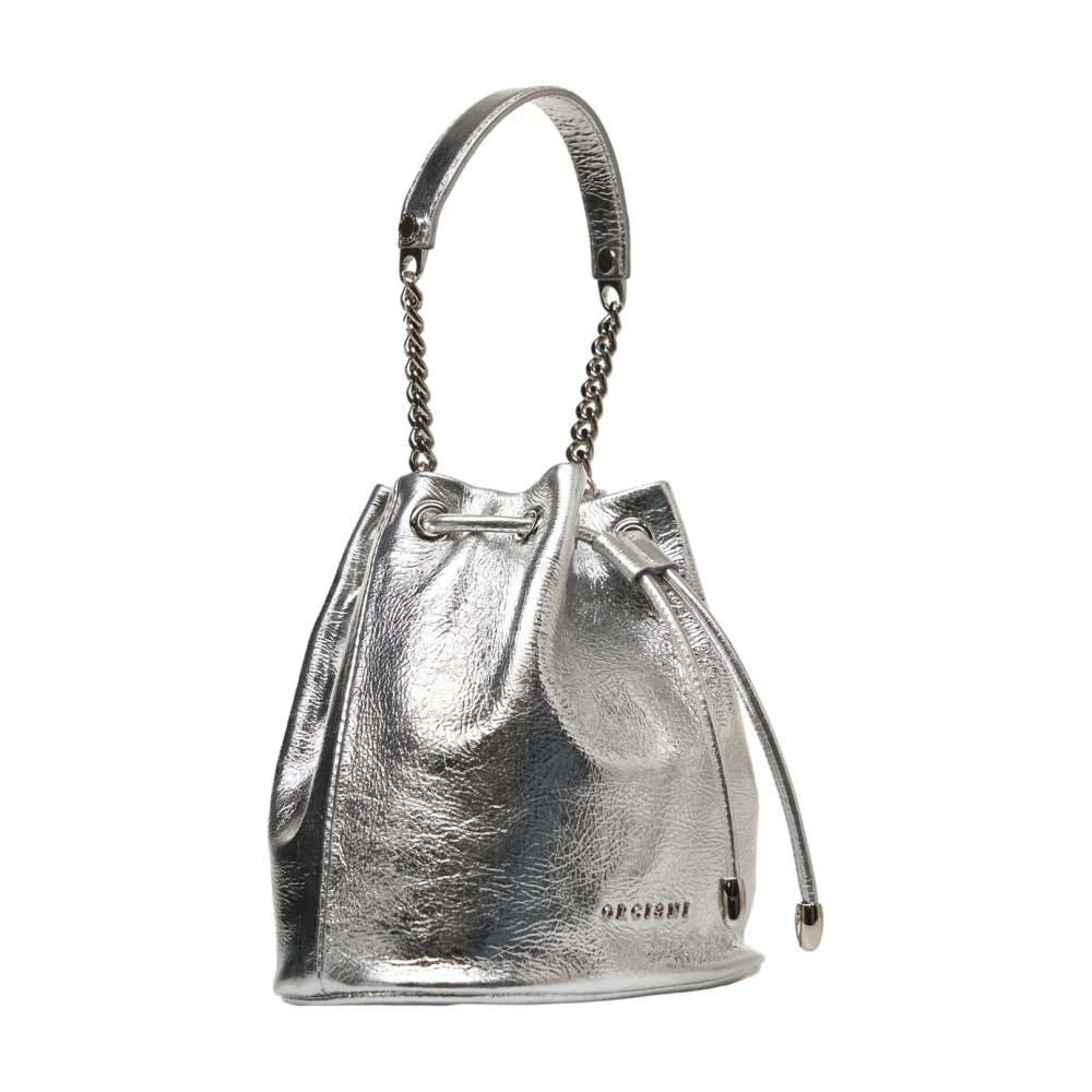Orciani Zilveren Bucket Bag & Rugzak Gray Dames