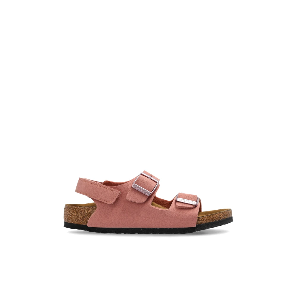 Birkenstock Unisex Kids Pink Milano Sandals - Kids Sandals - 29 Eu - Kids