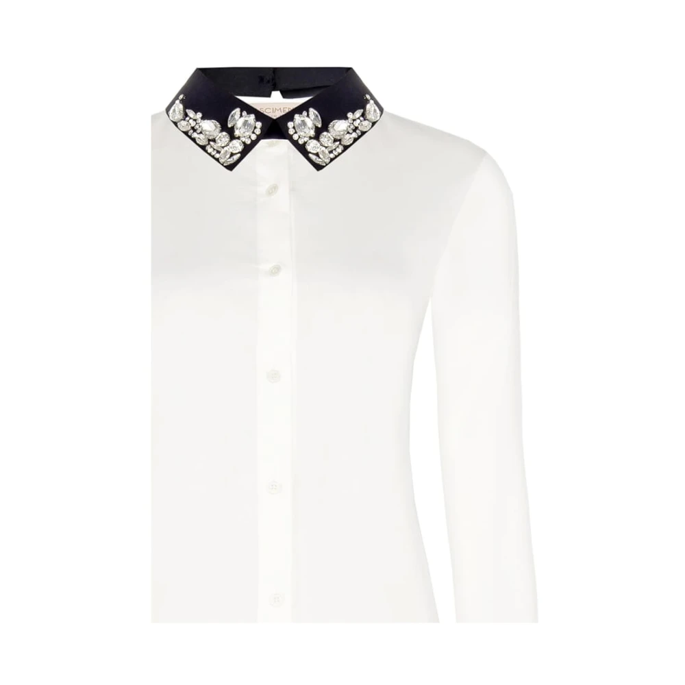 RINASCIMENTO Elegante Blouse Herfst Winter Collectie White Dames