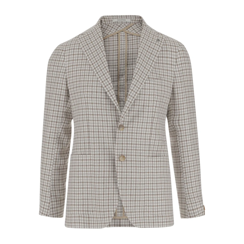 Tagliatore Blazers Beige Heren