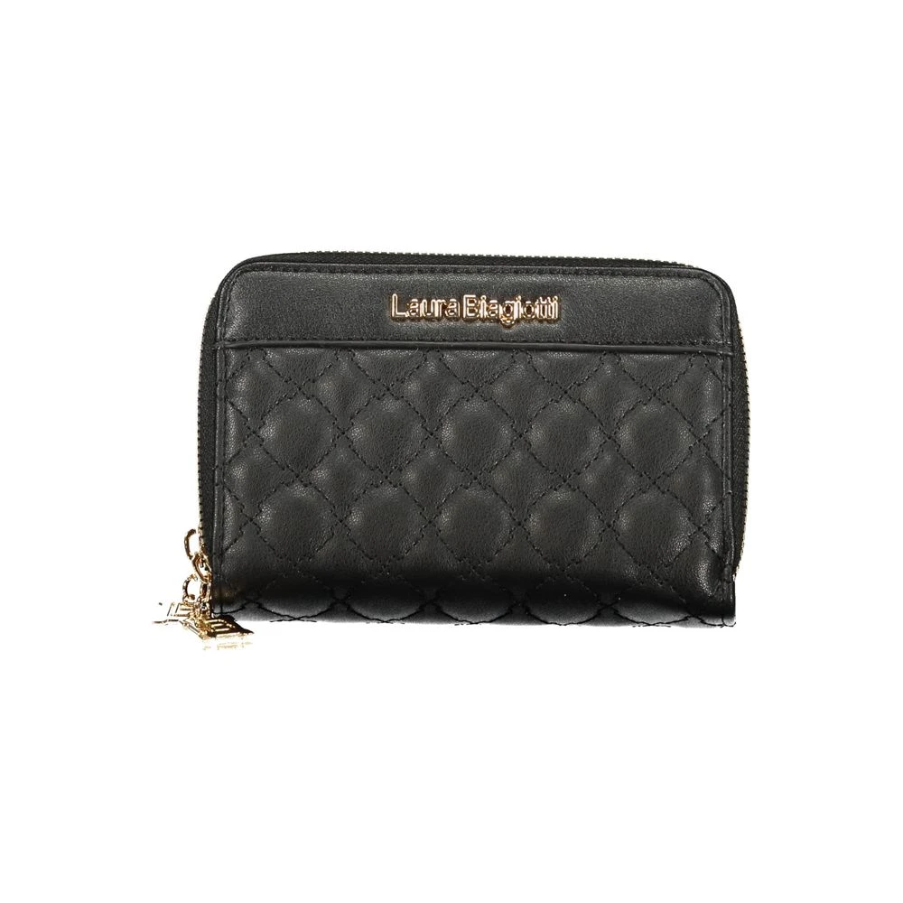 Laura Biagiotti Donna Nero Polyurethane Wallet