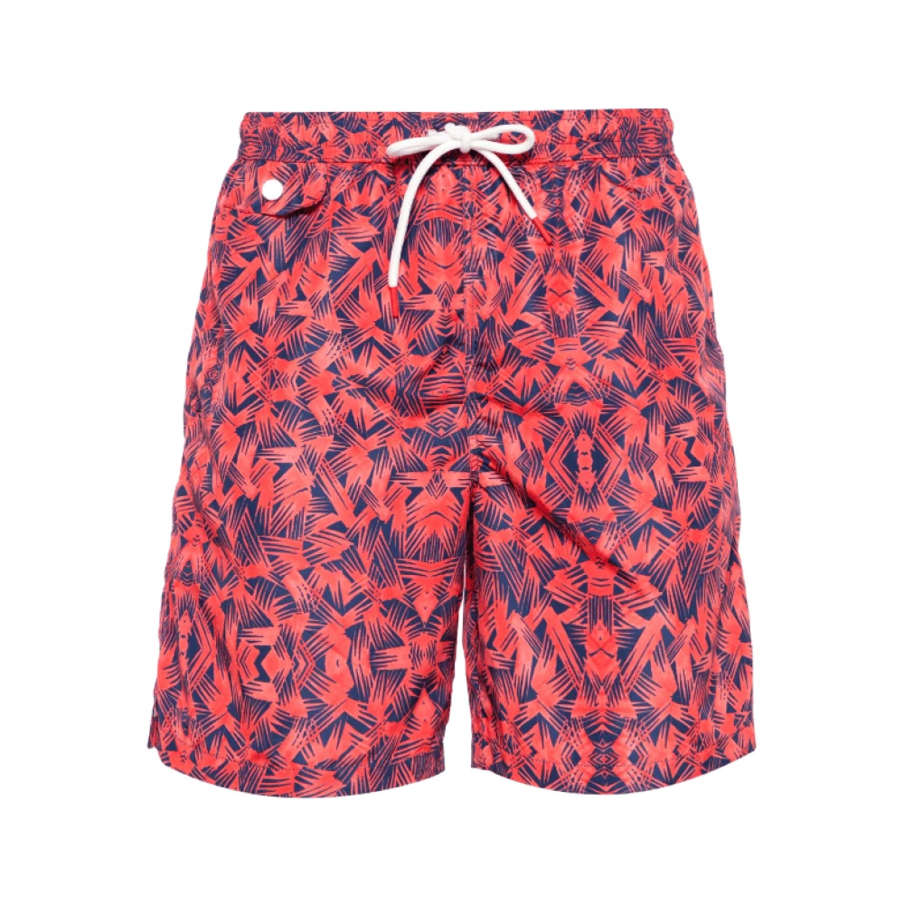 Kiton Abstract Patroon Zwemshorts Multicolor Dames