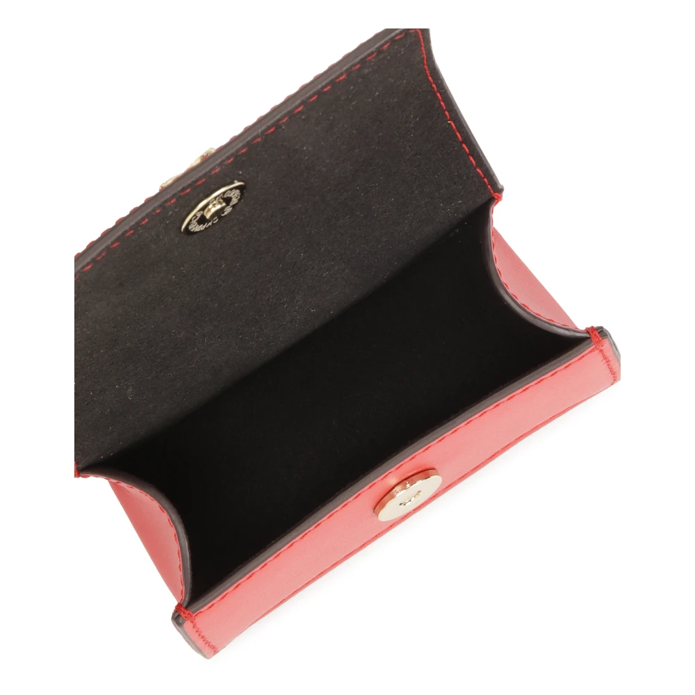 Kazar Rode sleuteletui met karabijnhaak Red Dames