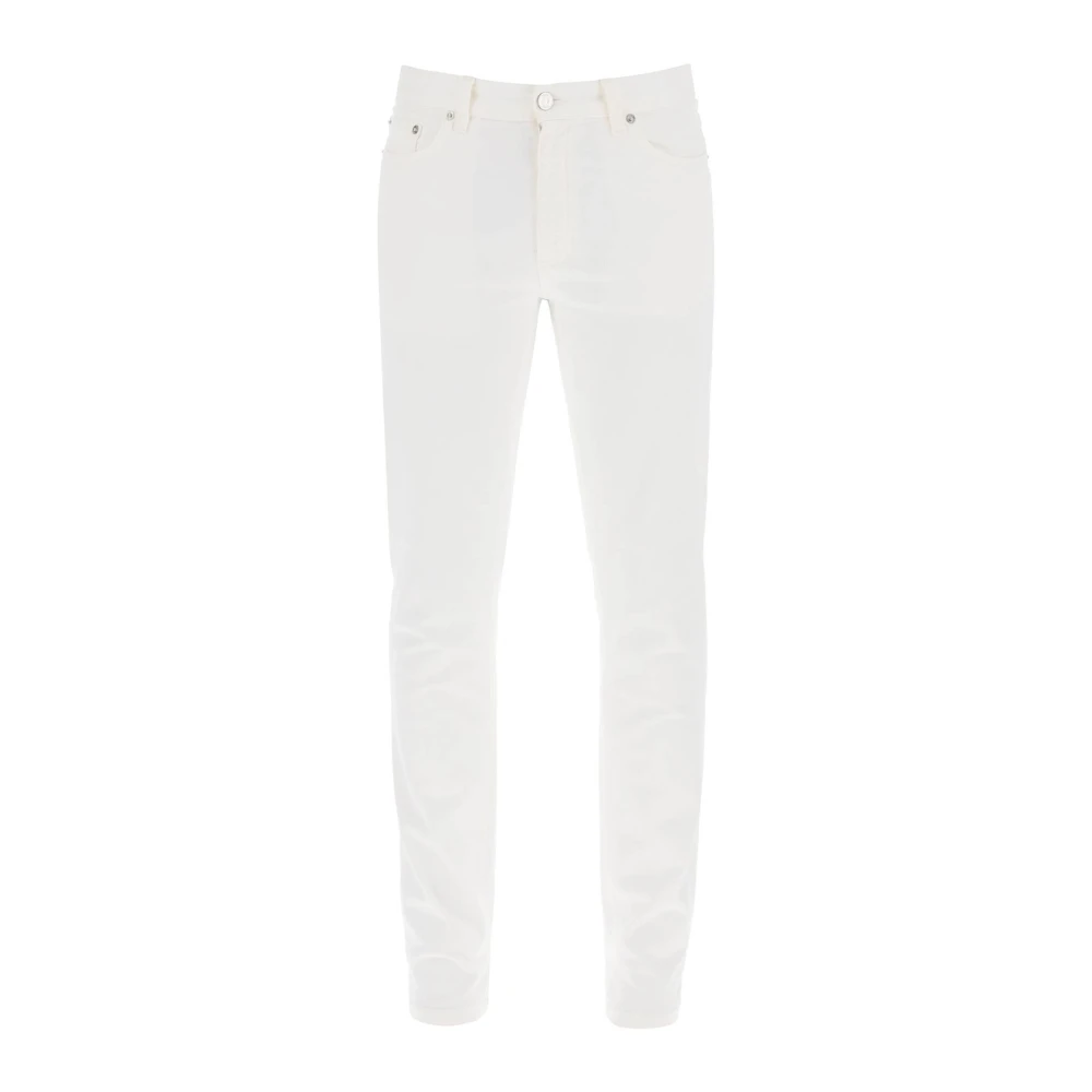 Ermenegildo Zegna Klassieke Denim Jeans voor Mannen White Heren