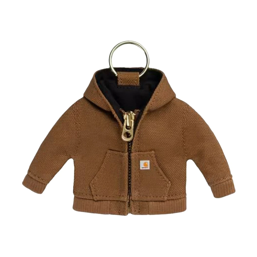 Carhartt Wip Uomo Marrone Mini Active Jacket Keychain Hamilton - Immagine 3