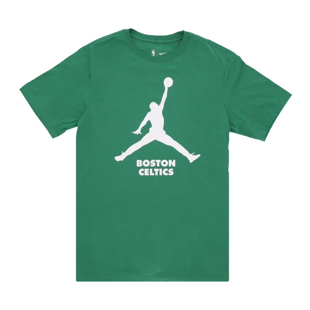 Jordan Men's Green Training T-Shirts & Tops, Xl, Essentials Tee Boscel Clover