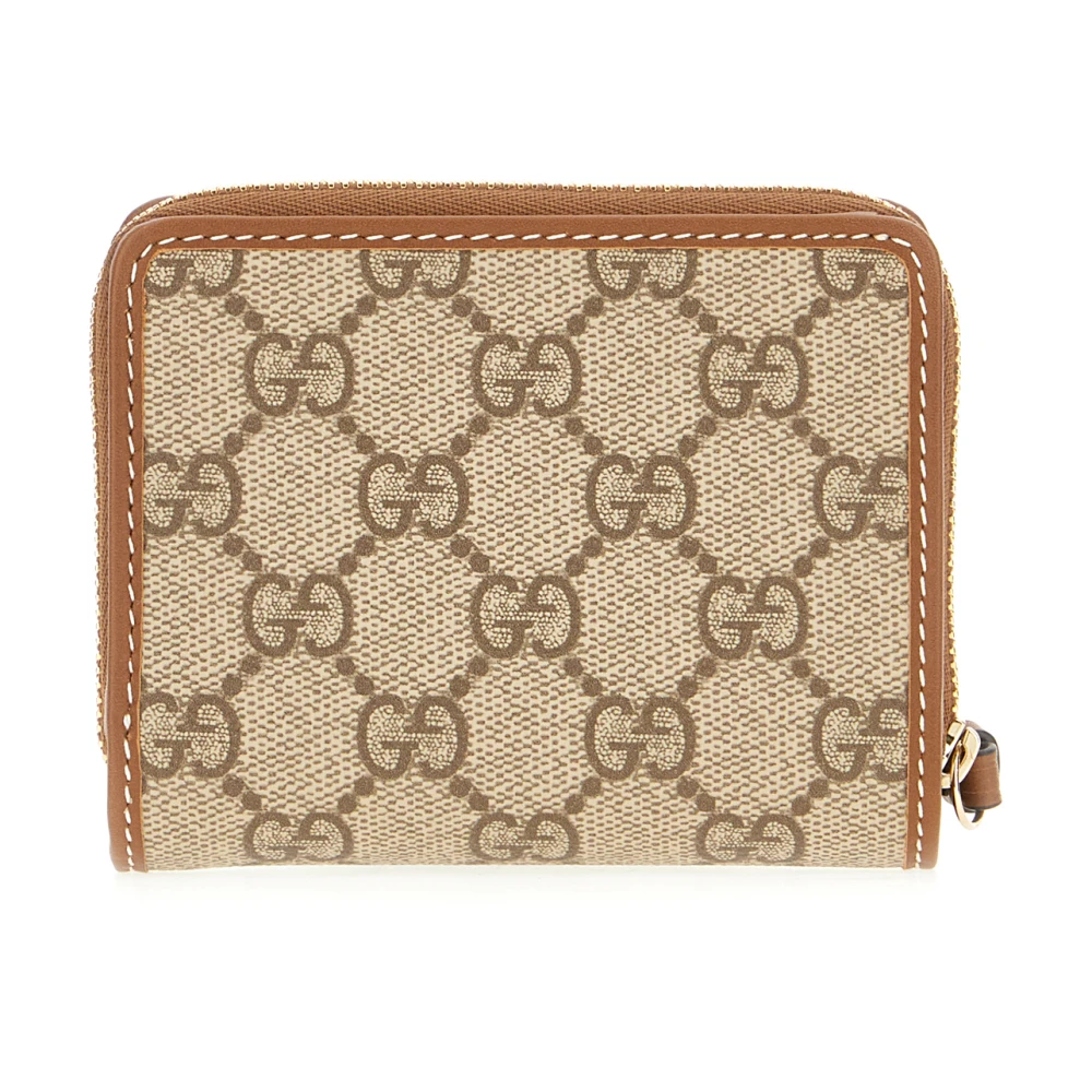 Gucci Stijlvolle Portemonnee Beige Dames