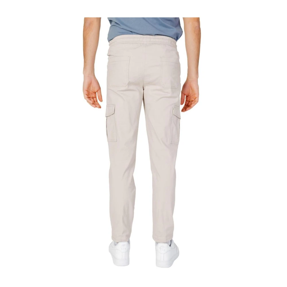 Only & Sons Beige Katoen Blend Jeans en Broeken Beige Heren