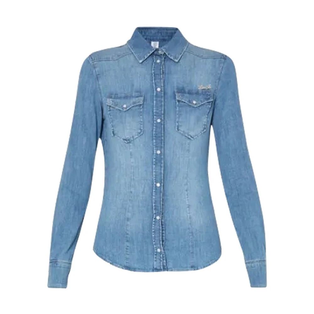 Blouses & Shirts > Denim Shirts - - Liu Jo - Modalova
