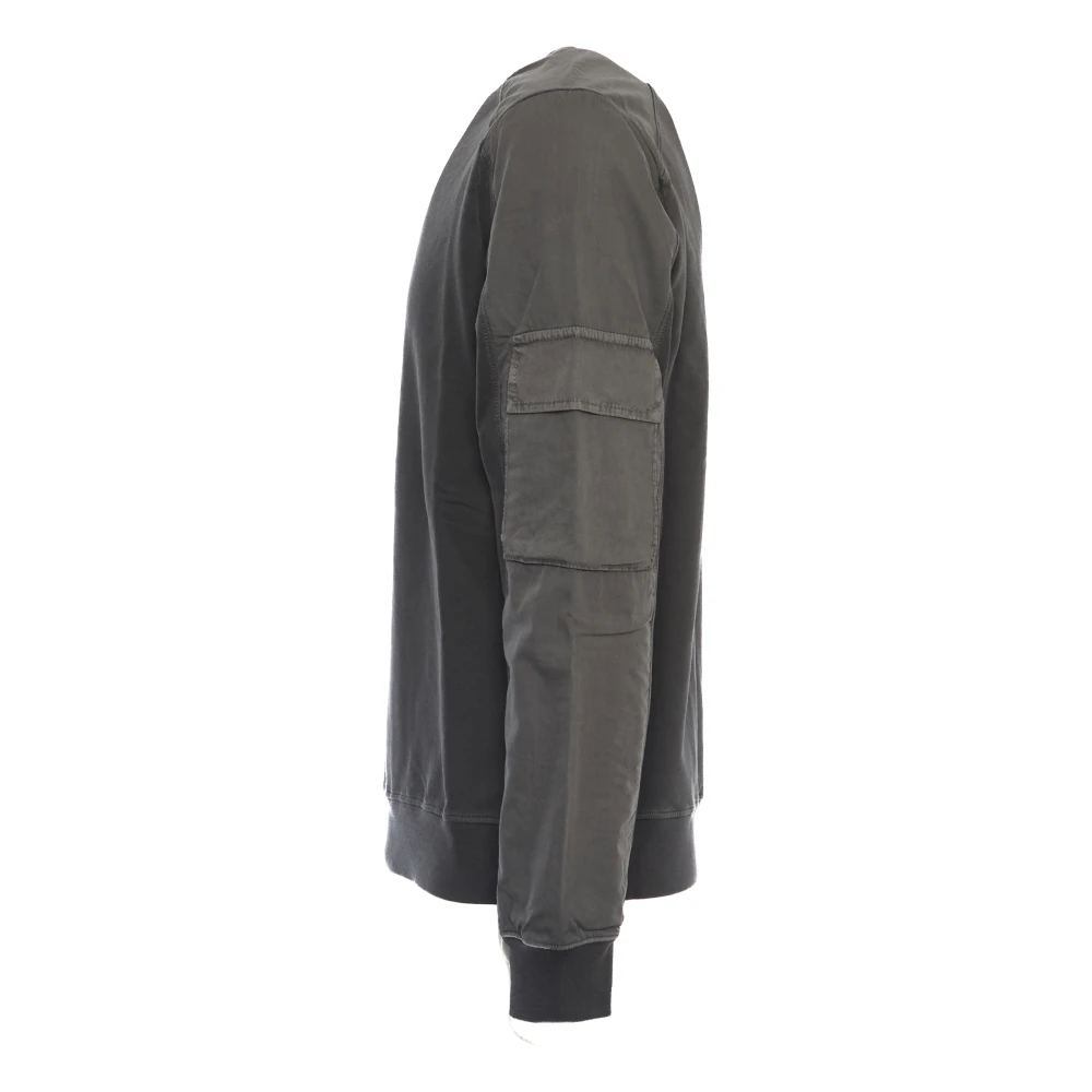 Dondup Taupe Crew Neck Sweatshirt Brown Heren