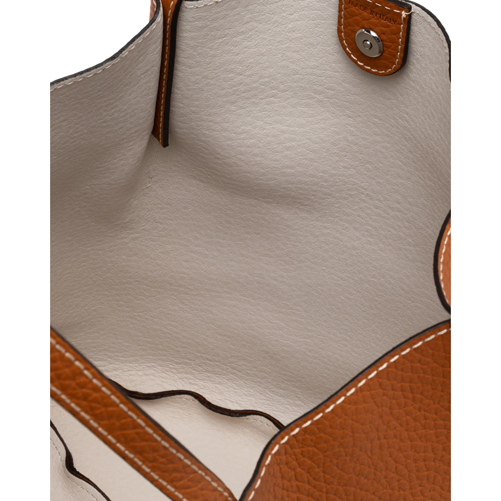 Gianni Chiarini Schoudertas met magnetische knoop Brown Dames