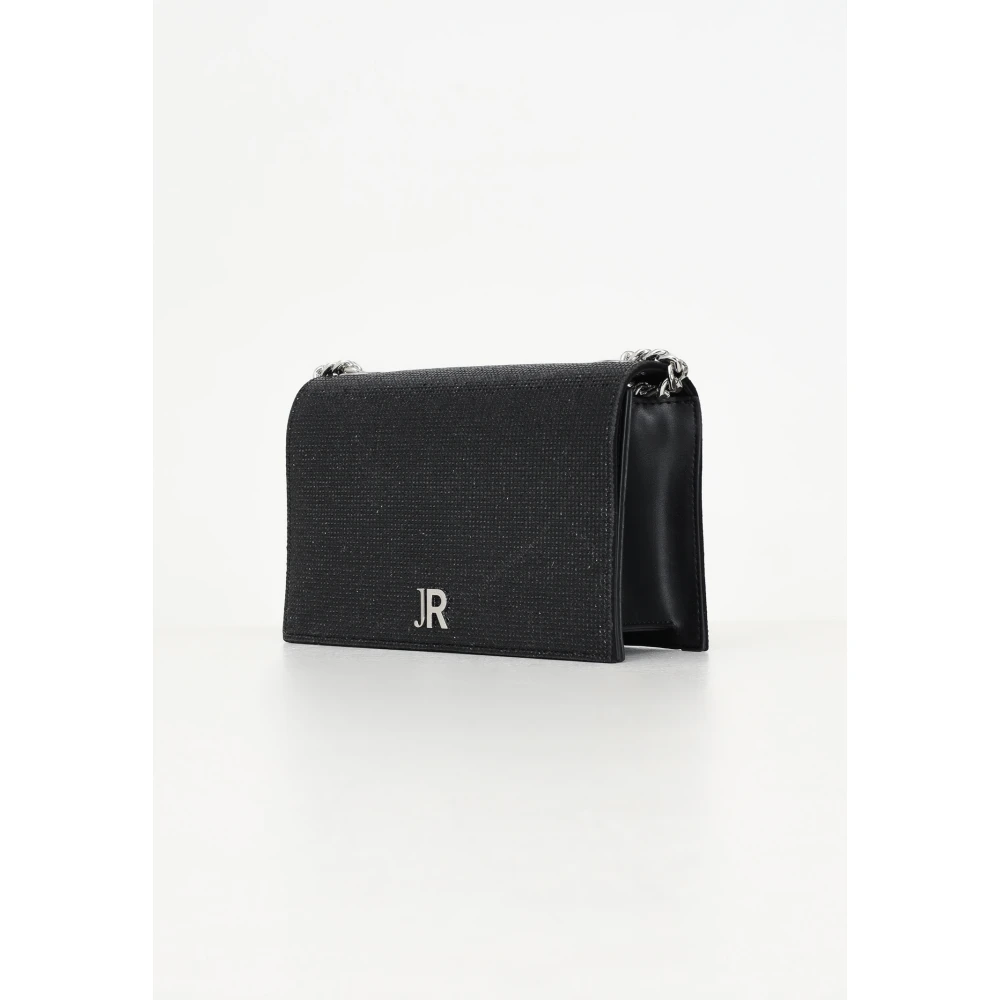 Richmond Zwarte schoudertas met strass-detail Black Dames