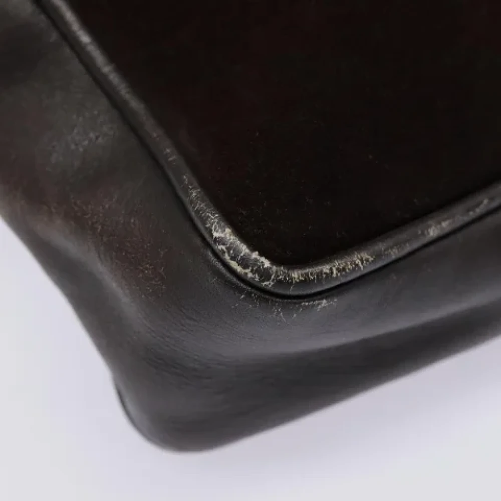 Gucci Vintage Pre-owned Suede gucci-bags Brown Dames