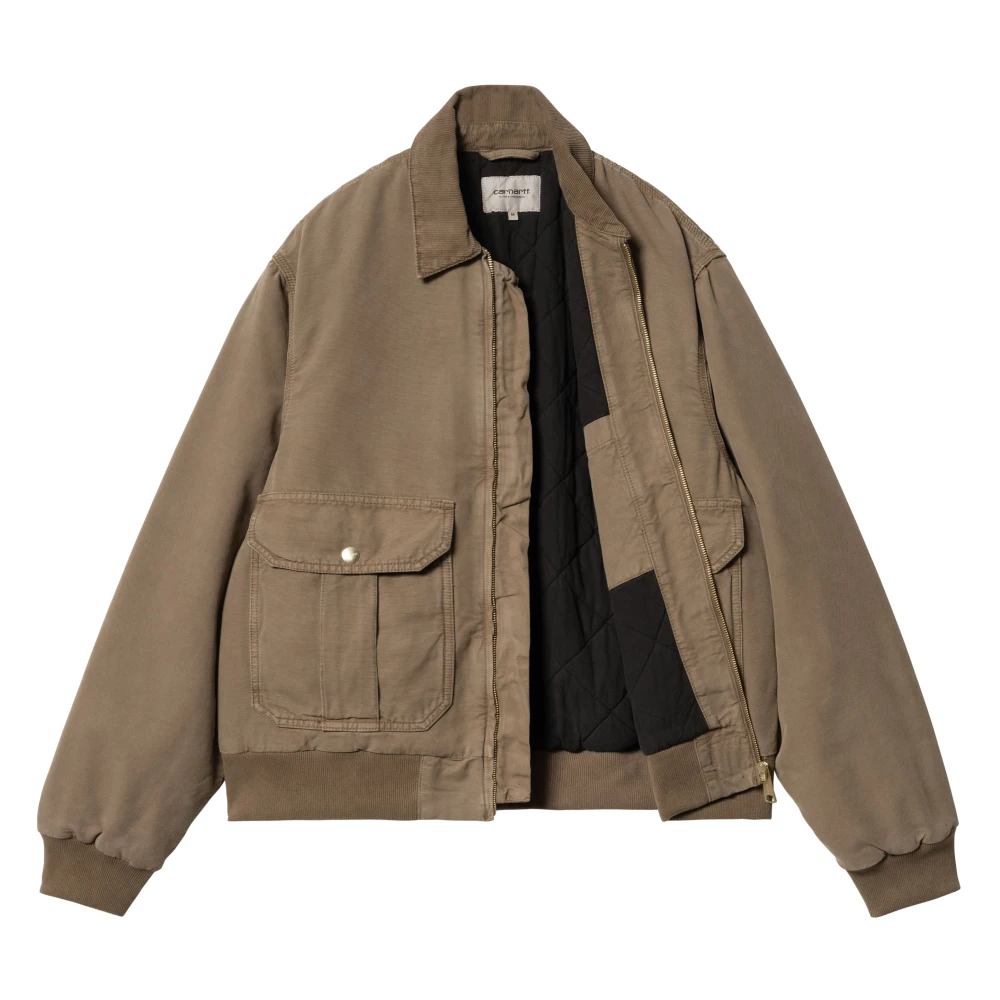 Carhartt WIP Bruine Jas voor Dagelijks Gebruik Brown Heren