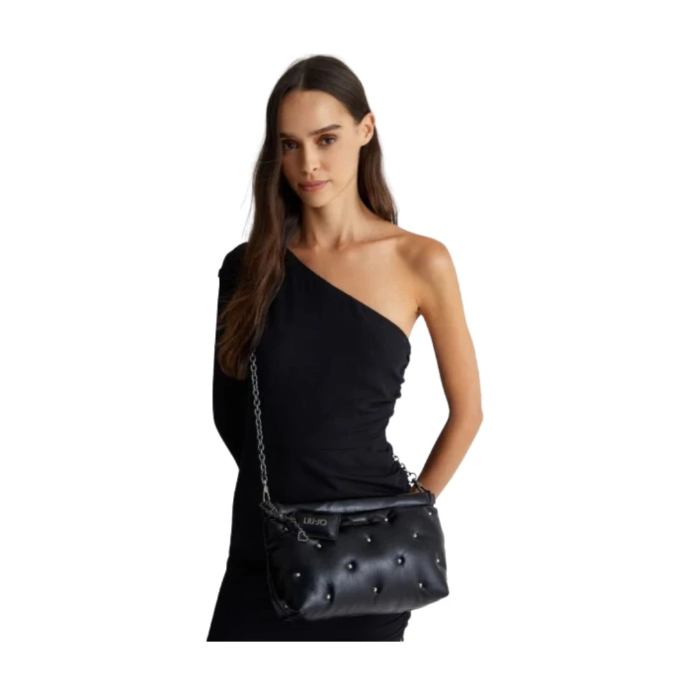 Liu Jo Rhinestone Utility Mode Accessoire Black Dames
