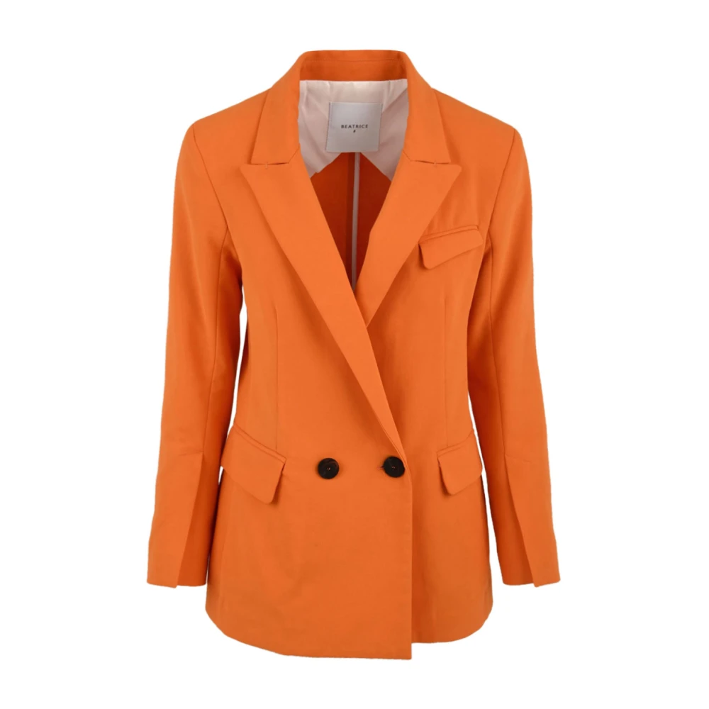 Beatrice .B Women's Orange Jacket Model 23Fe3874 Rio 450