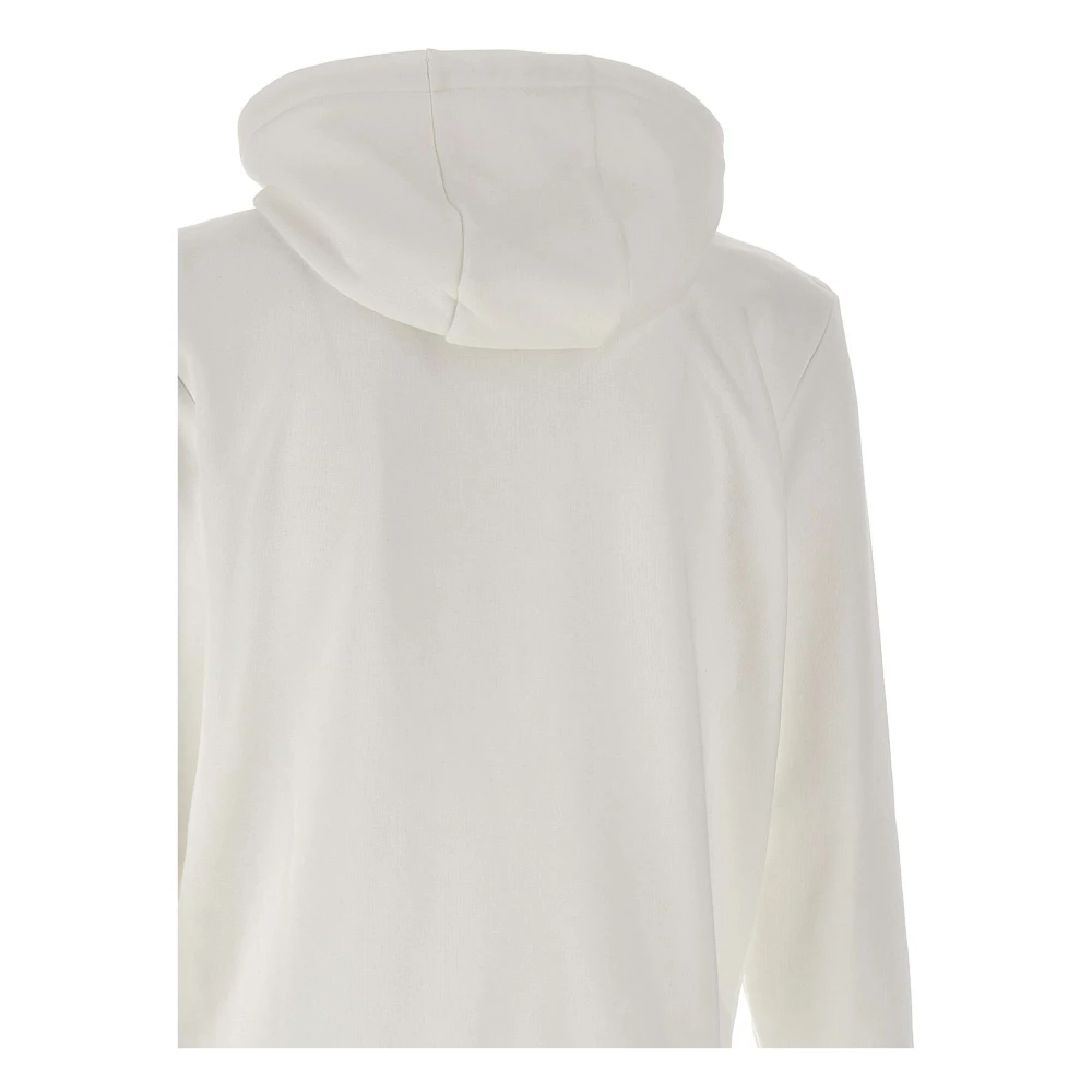 Colmar Witte Katoenen Sweatshirt Met Rits White Heren