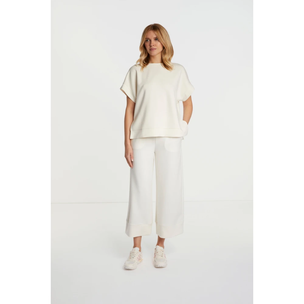 Rich & Royal Zachte Tencel Peached Overhemd White Dames