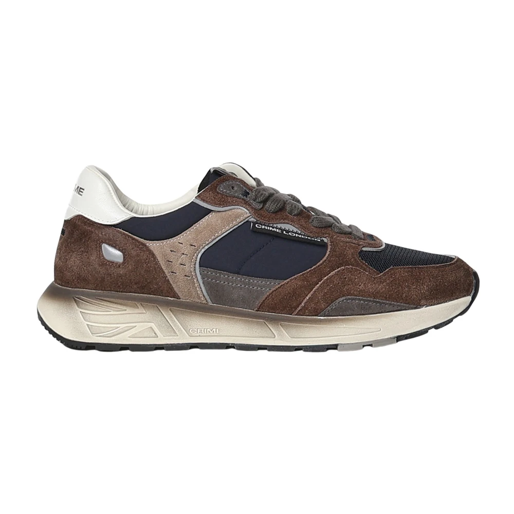 Crime London Uomo Marrone Scarpe, 42 Eu, New,