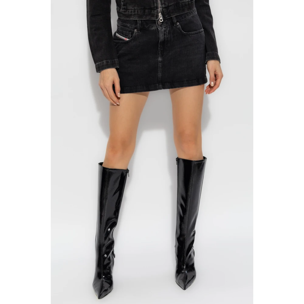 Diesel Rok De-Ron Black Dames