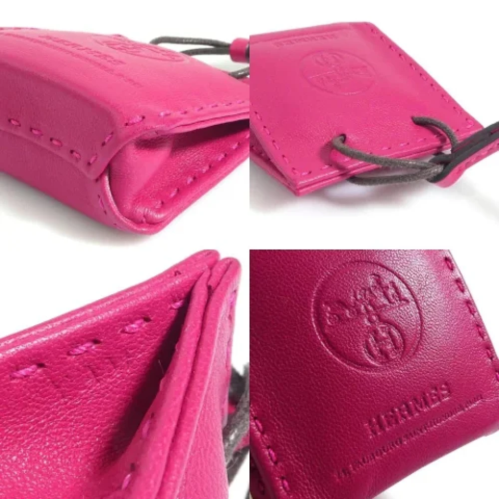 Hermès Vintage Pre-owned Leather home-office Pink Dames