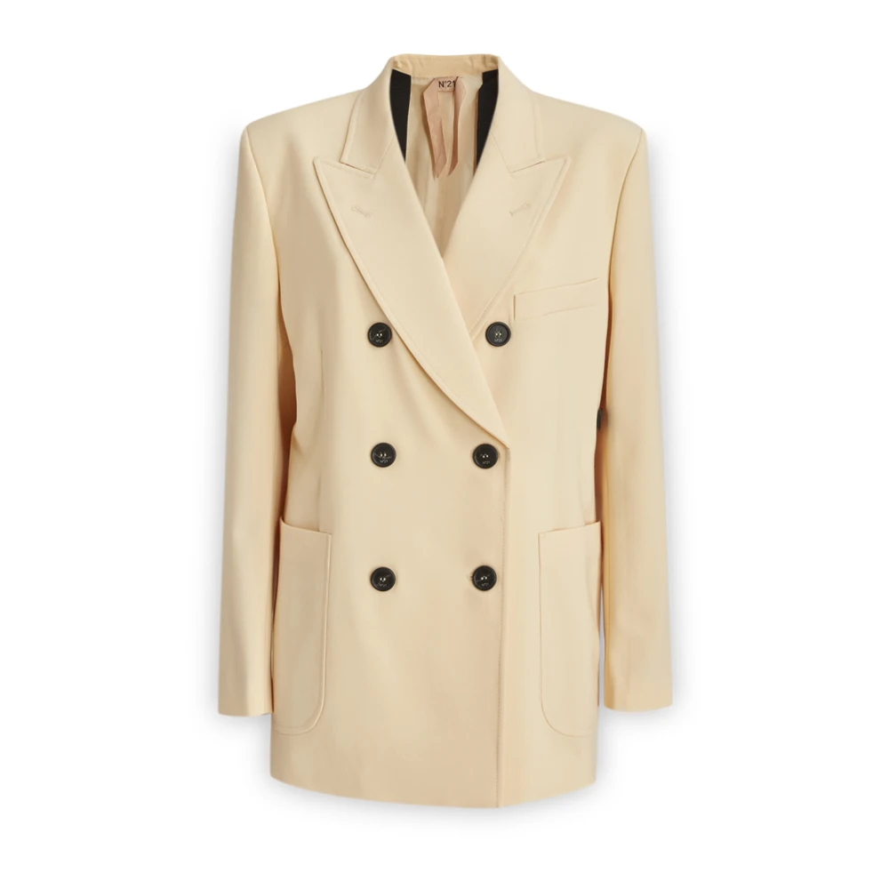 N21 - Jackets > Blazers - Beige - N21 - Modalova