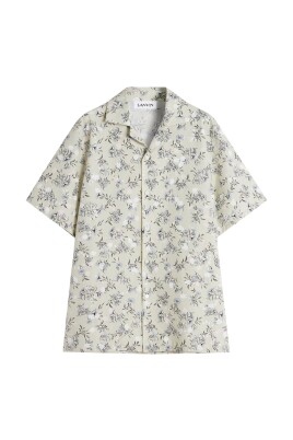 chemise-a-manches-courtes-a-imprime-floral-et-boutons