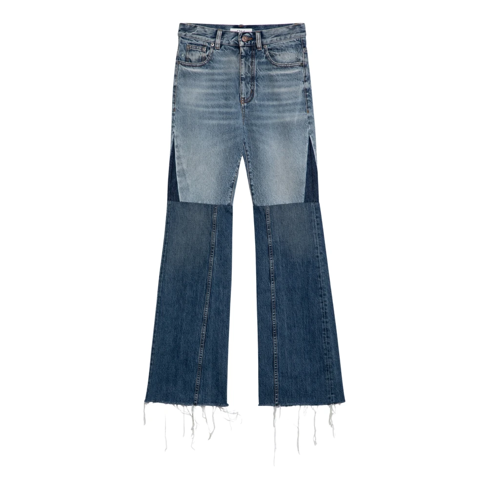 Chloé Flared Jeans voor vrouwen Blue Dames