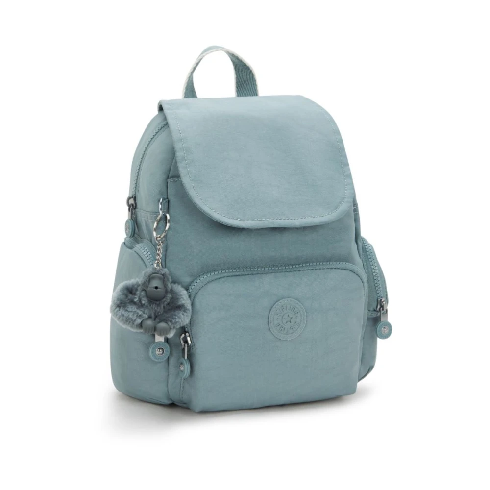 Kipling City Zip Rugzak Green Dames