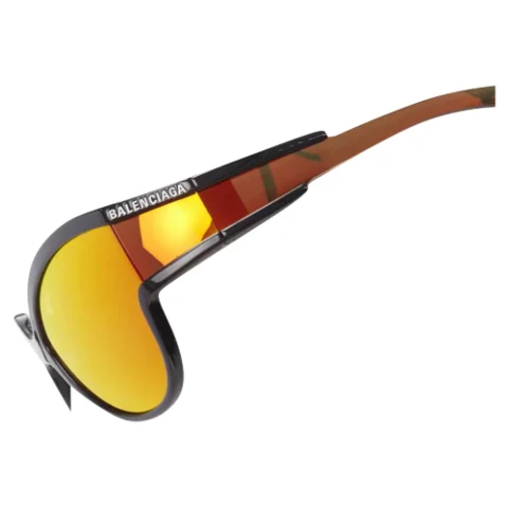 Balenciaga Vintage Pre-owned Acetate sunglasses Orange Dames