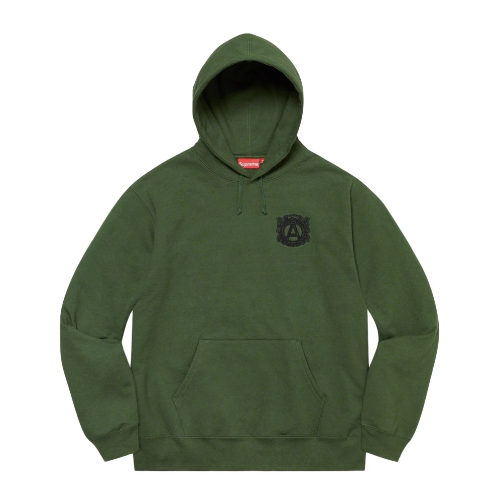 Supreme Groene Hoodie Beperkte Oplage Green Heren