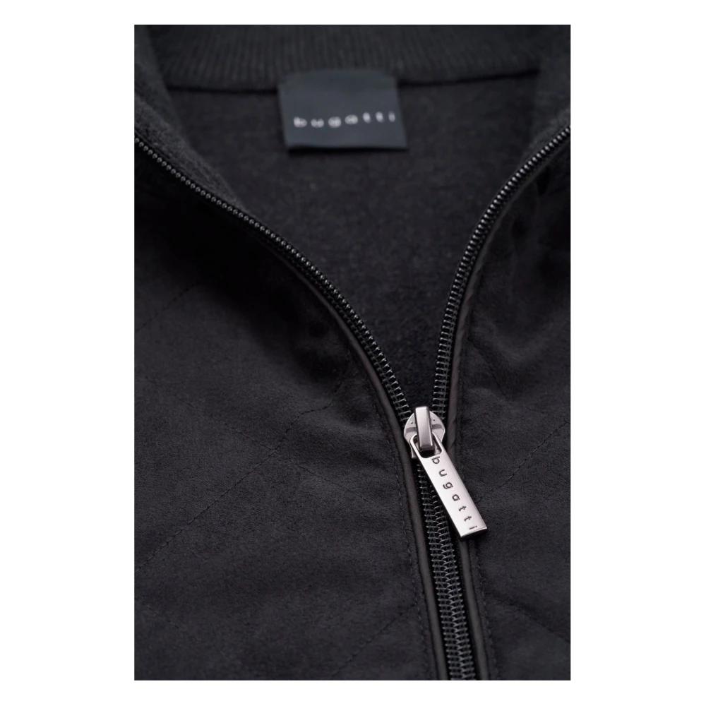 Bugatti Zwarte Vest 65551b Black Heren