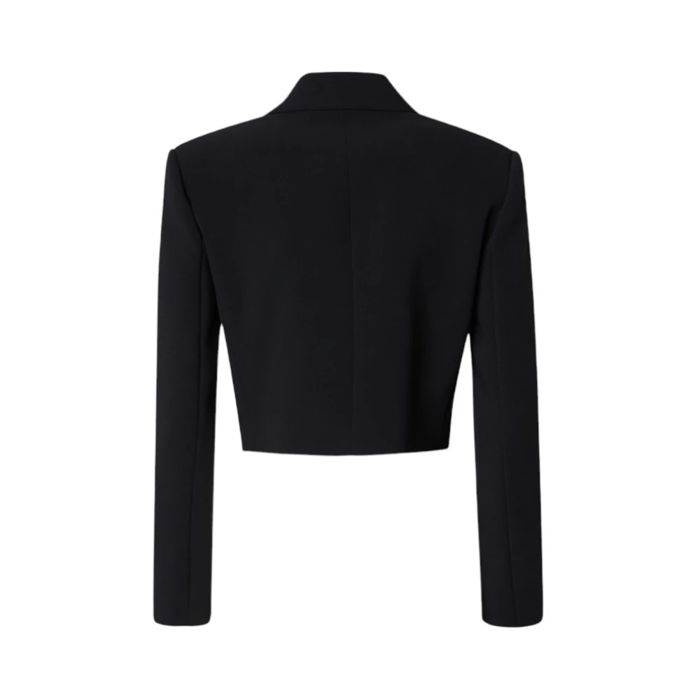 pinko Stijlvolle Jas voor Vrouwen Black Dames