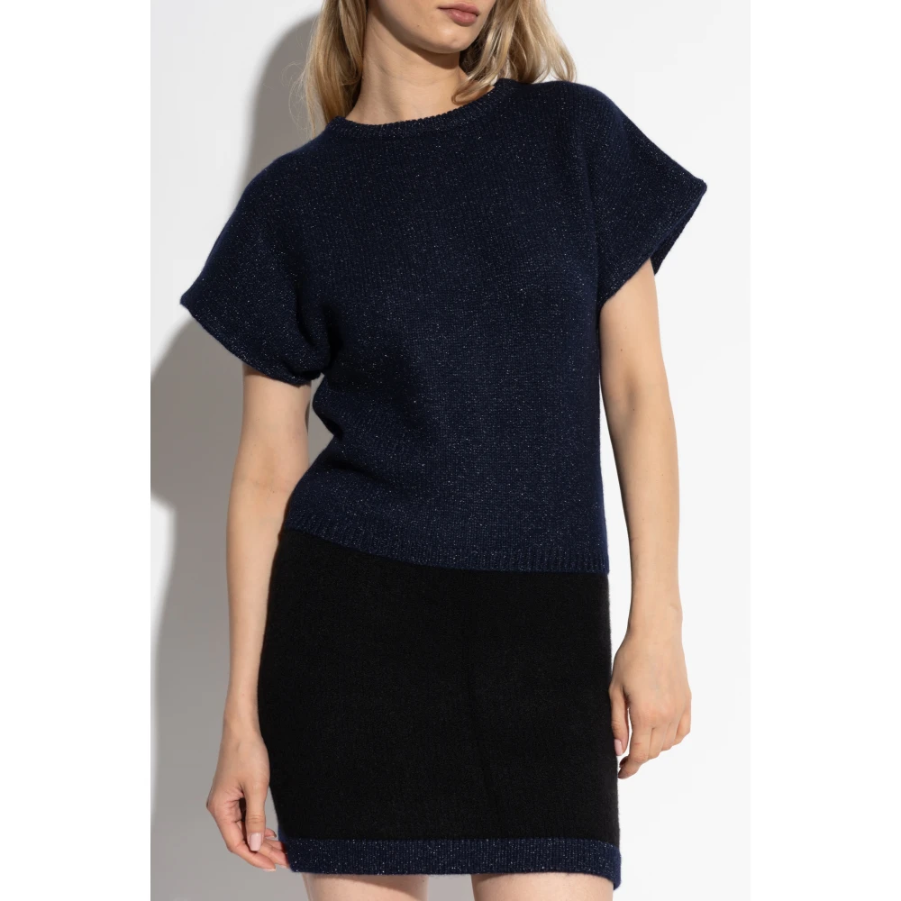 Lisa Yang Sweater Lorena Blue Dames