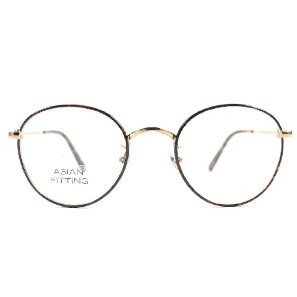 Moncler Pre-owned Metal sunglasses Brown Dames