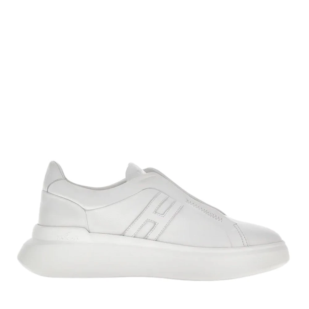 Hogan Men's White H580 Slip On Sneakers