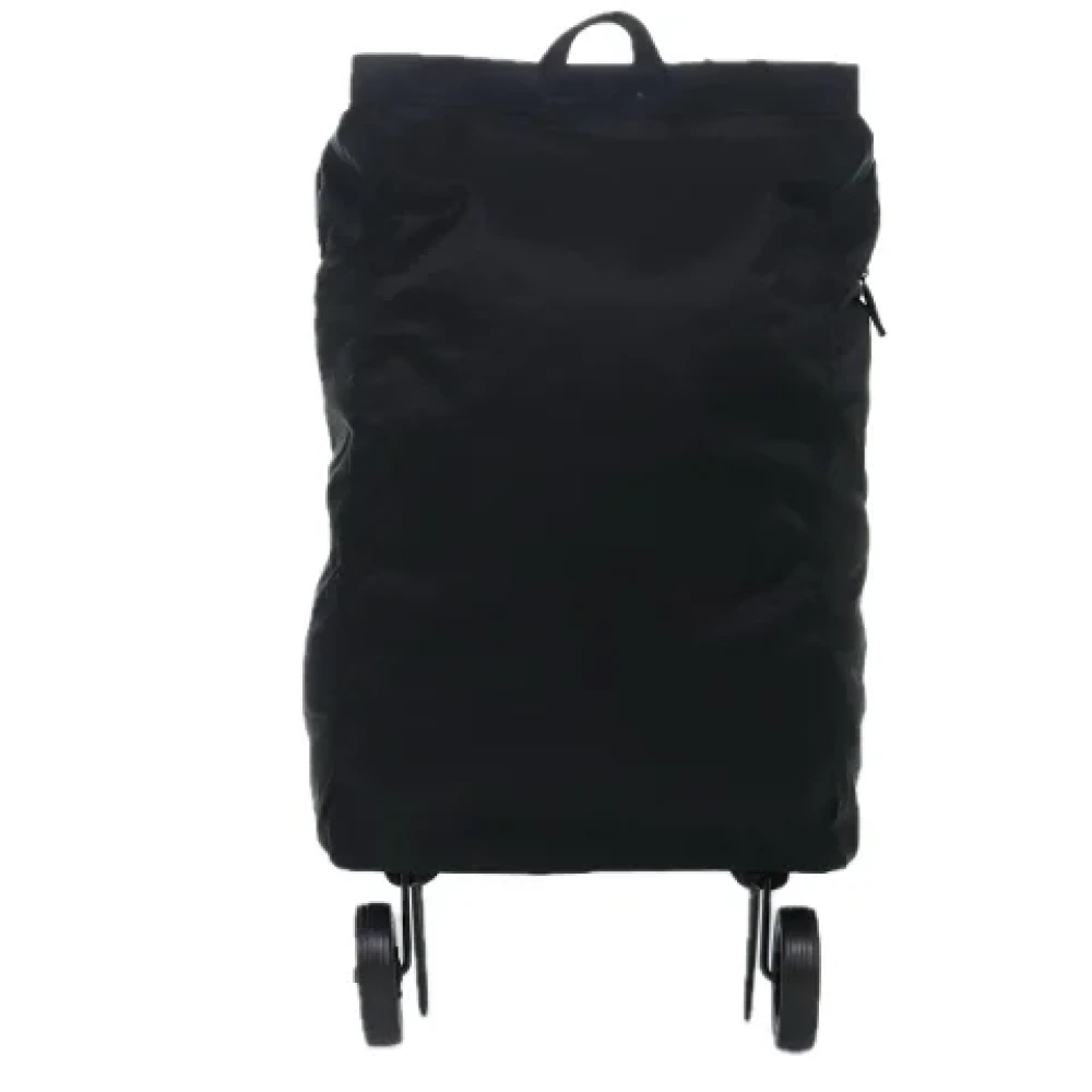 Prada Vintage Pre-owned Nylon travel-bags Black Dames